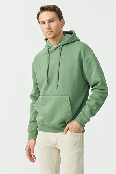 PAULMARK Hooded Oversize Sweat Top