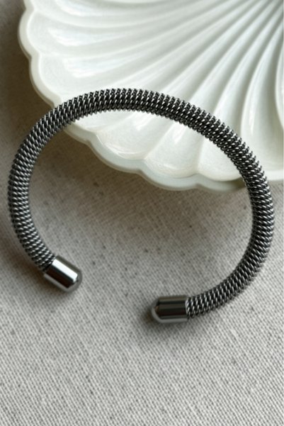 Modacaprea Steel Mesh Adjustable Bracelet – 18 cm Women's Bracelet |   Non-Tarnish Women's Jewelry