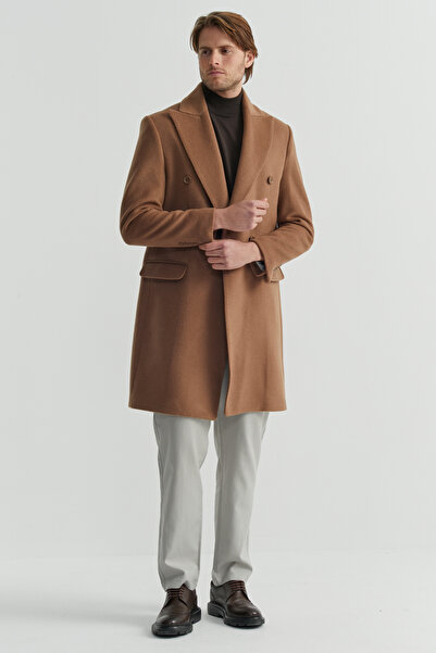 PAULMARK Men's Swallow Collar Coat