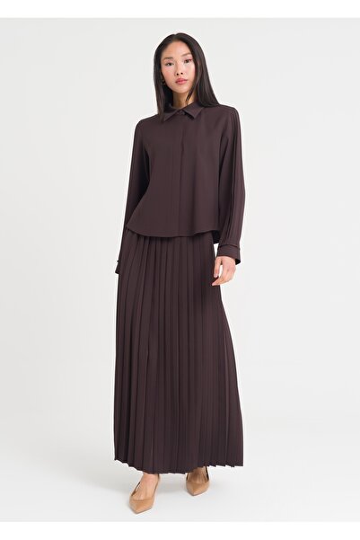 Armağan Pleated Skirt Suit