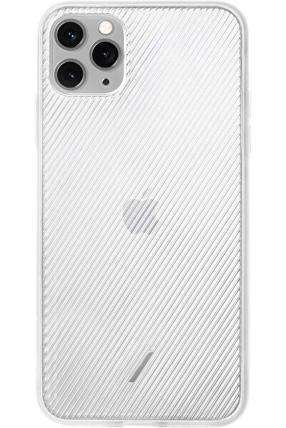 Native Union - جراب كليك فيو لهاتف آيفون 11 برو ماكس - شفاف