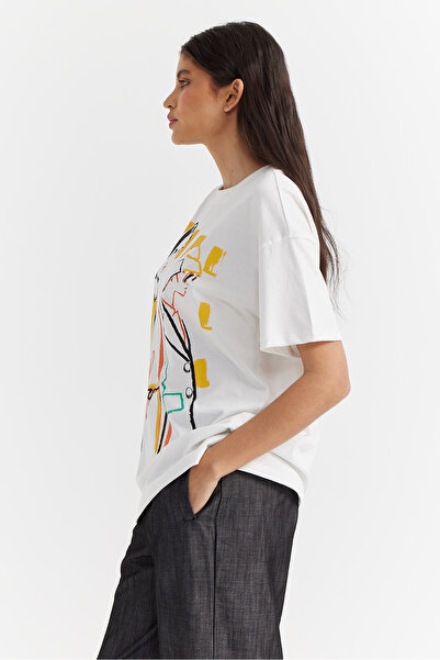 PAULMARK Γυναικείο μπλουζάκι με στάμπα