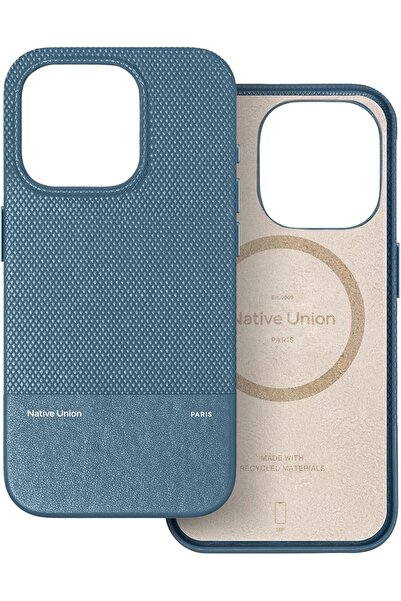 Native Union حافظة جلدية كلاسيكية مع تقنية Magsafe لهاتف آبل آيفون 16 برو 6.3...