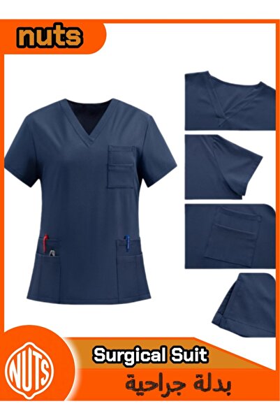 me-nimal Unisex Medical Scrubs Set, Top & Pants Uniform