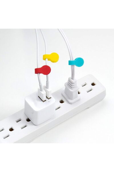 Wrap-It Storage Small Multicolor Cable Identification Labels - 60 Pack