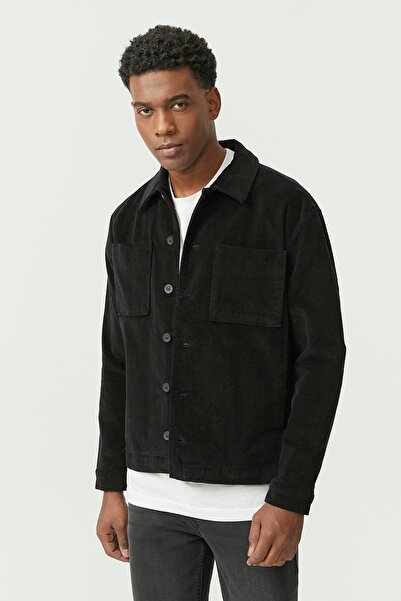 PAULMARK Regular Front Buttoned Shirt Jacket