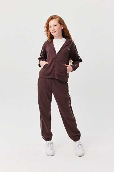 PAULMARK Pantaloni de sport pentru fete cu talie elastică