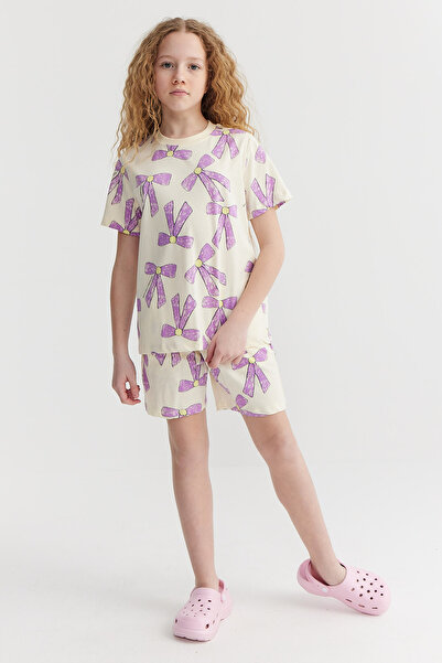 PAULMARK Σετ πιτζάμες για κορίτσια με τύπωμα με σορτς