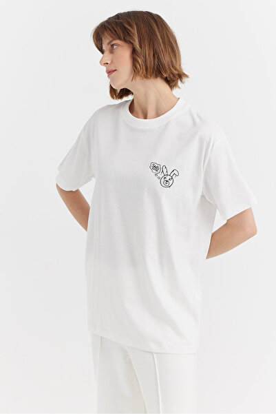 PAULMARK Γυναικείο βαμβακερό μπλουζάκι