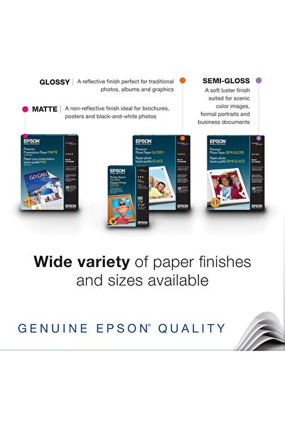 EPSON Premium Glossy Photo Paper (5 × 7 inch, 20 sheets) (S041945)