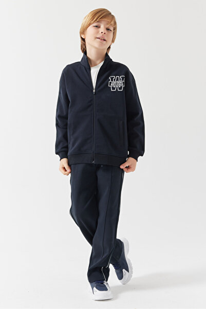 PAULMARK Pantaloni de sport pentru băieți cu talie elastică