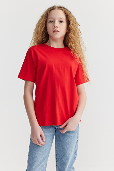 PAULMARK Girl's Basic T-shirt