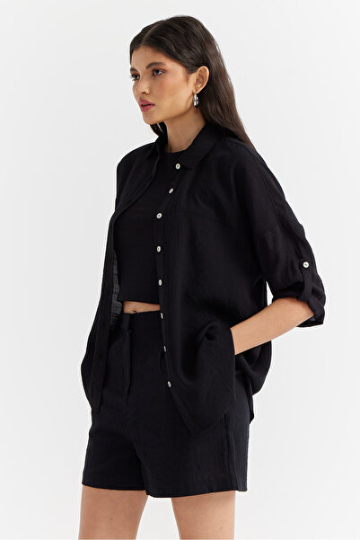 PAULMARK Γυναικείο πουκάμισο με λεπτή ραφή