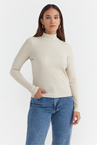 PAULMARK Kadın Fitilli Body