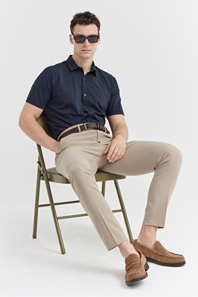 PAULMARK Чоловічий гольф з коротким рукавом Сорочка