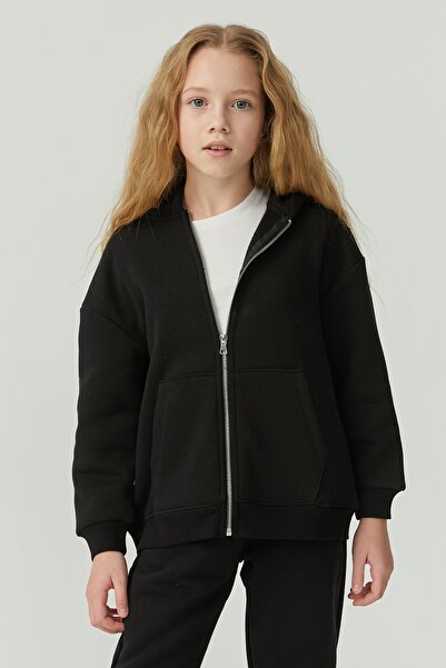 PAULMARK Pulover cu glugă pentru fetiță