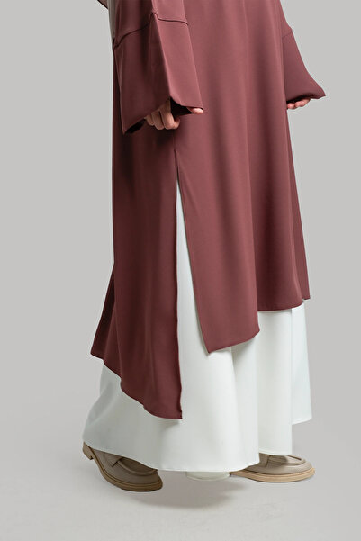 Lemaye Sofia Crepe Flowy Tunic - Rose