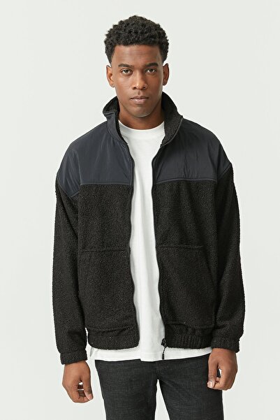 PAULMARK Ανδρικό παλτό ψηλός λαιμός με απαλή υφή