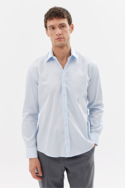 PAULMARK Cămașă clasică pentru bărbați, cu croiala normală