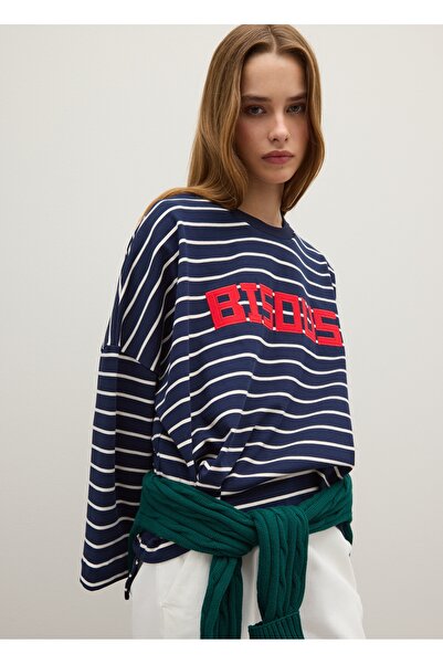 Ovs Multicolour Cotton Oversized T-shirt