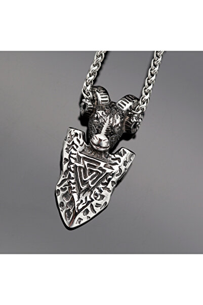 Viking Nordic Mythology Raven Tree of Life S+ Quality 316L Stainless Steel Non-Tarnish Necklace