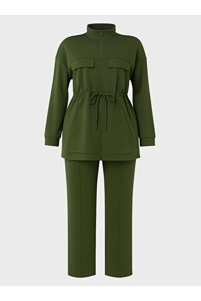 ALİA Σύγχρονο Σετ Μεγάλου Μεγέθους - Χακί -