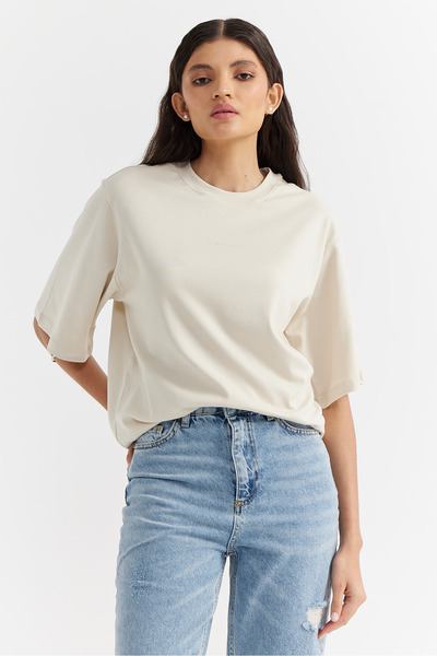 PAULMARK Γυναικείο μπλουζάκι γραπτό