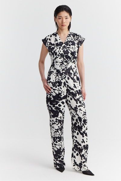 PAULMARK Pantaloni de damă cu model