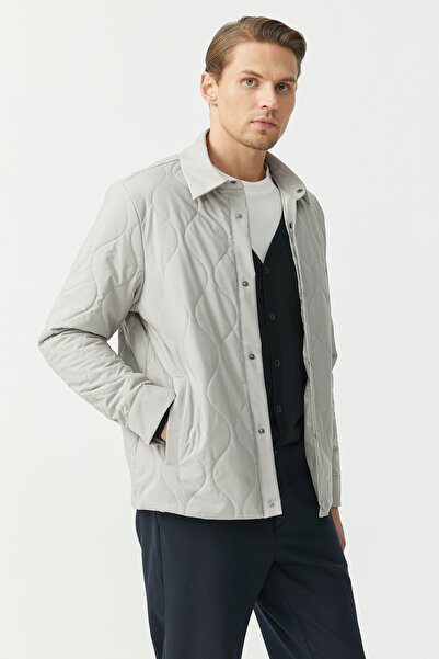 PAULMARK Men's Slim Fit Snap Closure Jacket