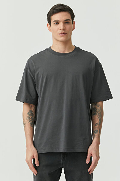 PAULMARK Men's Crew Neck Oversize T-shirt