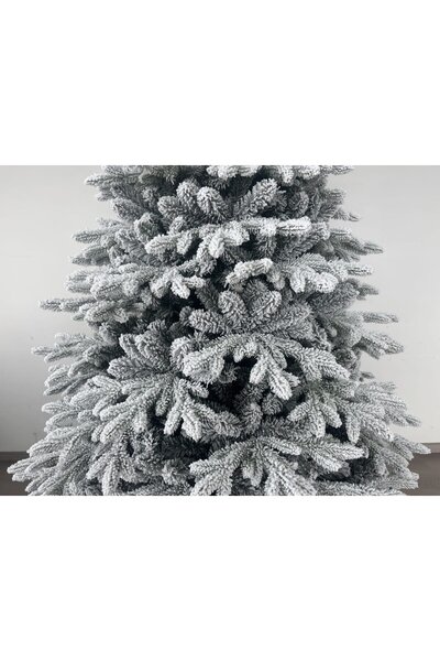 Selgot Premium Snowy Artificial Christmas Tree 2D & 3D – 210 cm, Realistic and Elegant