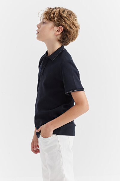 PAULMARK Boy's Polo Neck T-shirt