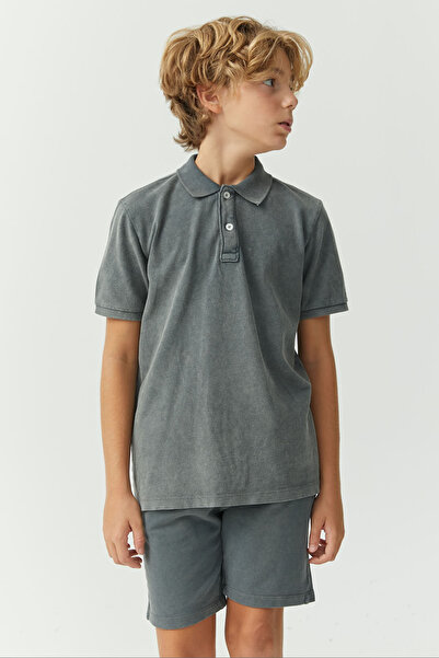 PAULMARK Boy's Polo Neck T-shirt