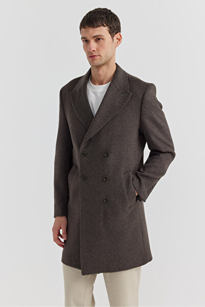 PAULMARK Men's Classic Long Coat