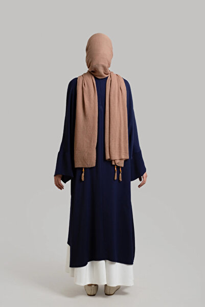 Lemaye Sofia Crepe Flowy Tunic - Navy Blue