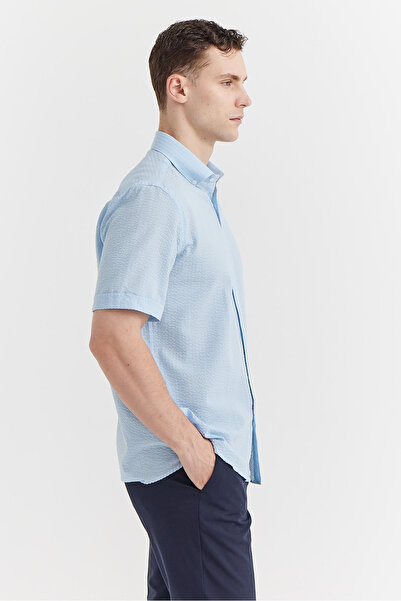 PAULMARK Ανδρικό κοντομάνικο πουκάμισο