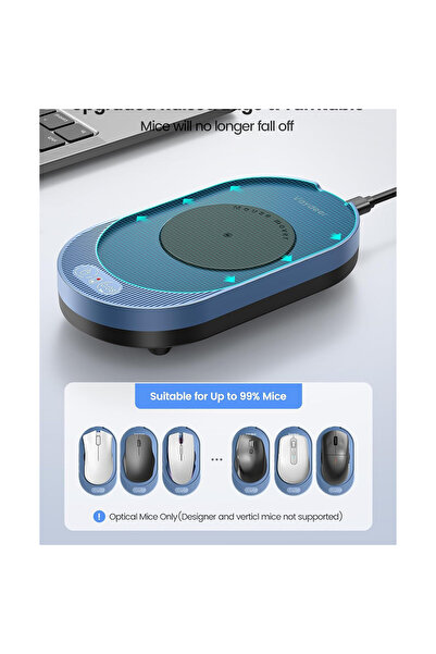 VAYDEER Jiggler M4 Ultra Mouse Silent, LED, timer, app control