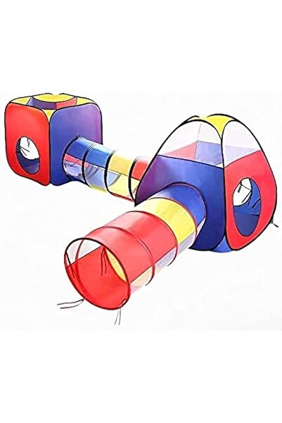 Generic خيمة لعب محمولة 4 في 1 للأطفال الصغار، بيت لعب منبثق للأولاد والبنات ...