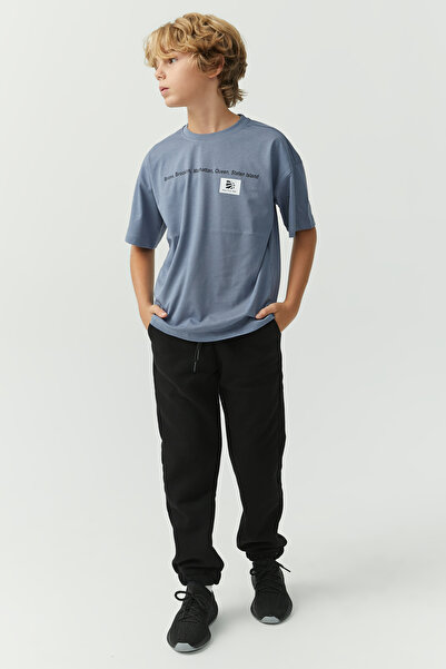 PAULMARK Boy's Tie-Dye Detailed Sweat Bottom