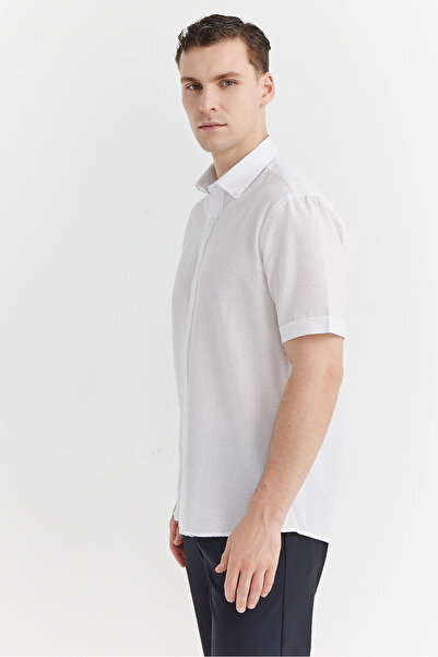 PAULMARK Ανδρικό κοντομάνικο πουκάμισο