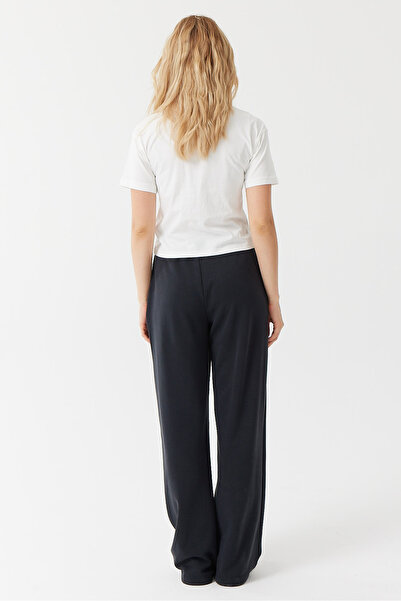 PAULMARK Women's Elastic Waist Sweat Bottoms