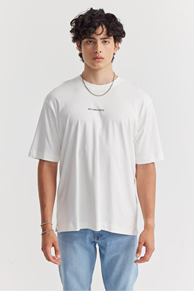 PAULMARK Textul masculin cu imprimeu tricou