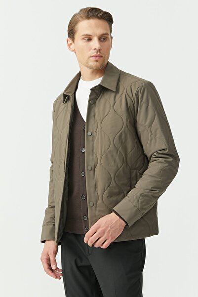 PAULMARK Men's Slim Fit Snap Closure Jacket