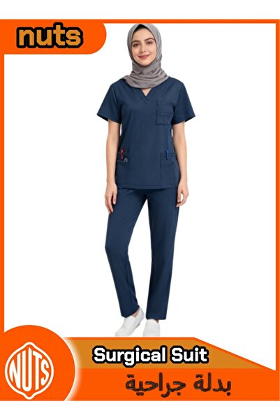 me-nimal Unisex Medical Scrubs Set, Top & Pants Uniform