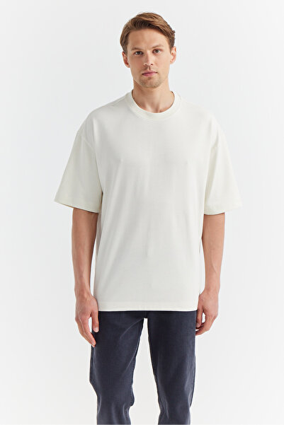 PAULMARK Men's Crew Neck Oversize T-shirt