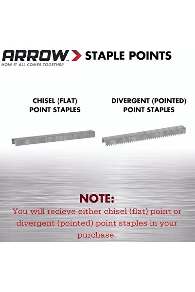 ARROW T50 Staples 7.9 mm (5/16") - Pack of 5,000 (505IP)