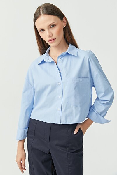 PAULMARK Γυναικείο πουκάμισο με τσέπες