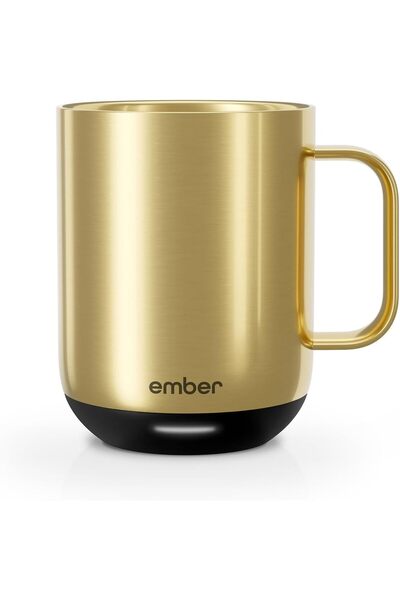 Ember New Temperature Control Smart Mug 2, 284 ml, Gold, 1.5 hr Battery Life