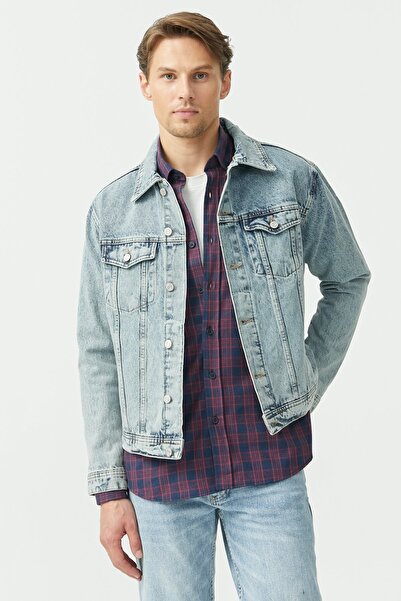 PAULMARK Κανονικό τζιν παλτό