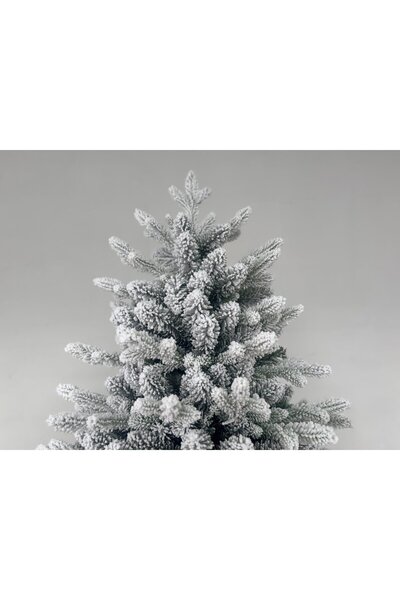 Selgot Premium Snowy Artificial Christmas Tree 2D & 3D – 210 cm, Realistic and Elegant